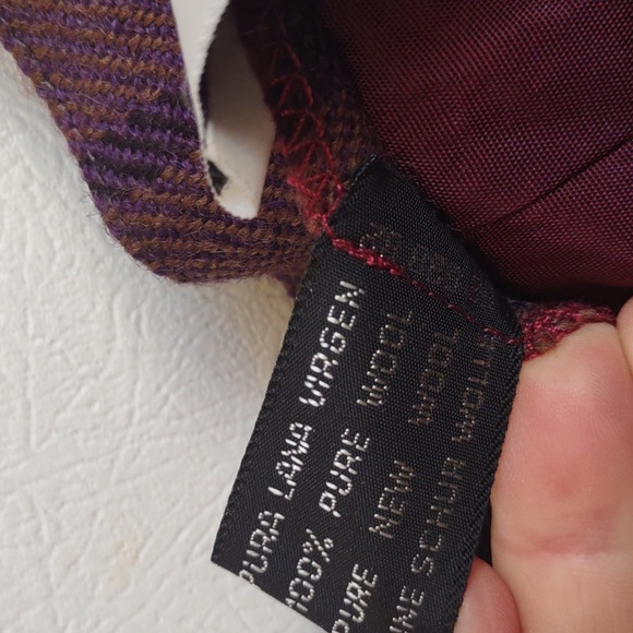 Red and Purple A-Line Maxi Skirt for Casual Wear - Picture 5 of 10